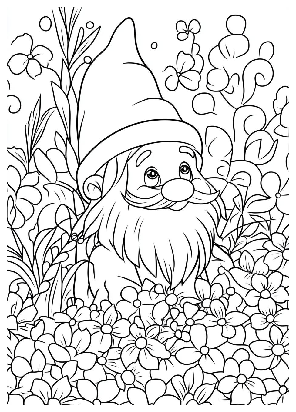 Gnome Coloring Pages-7