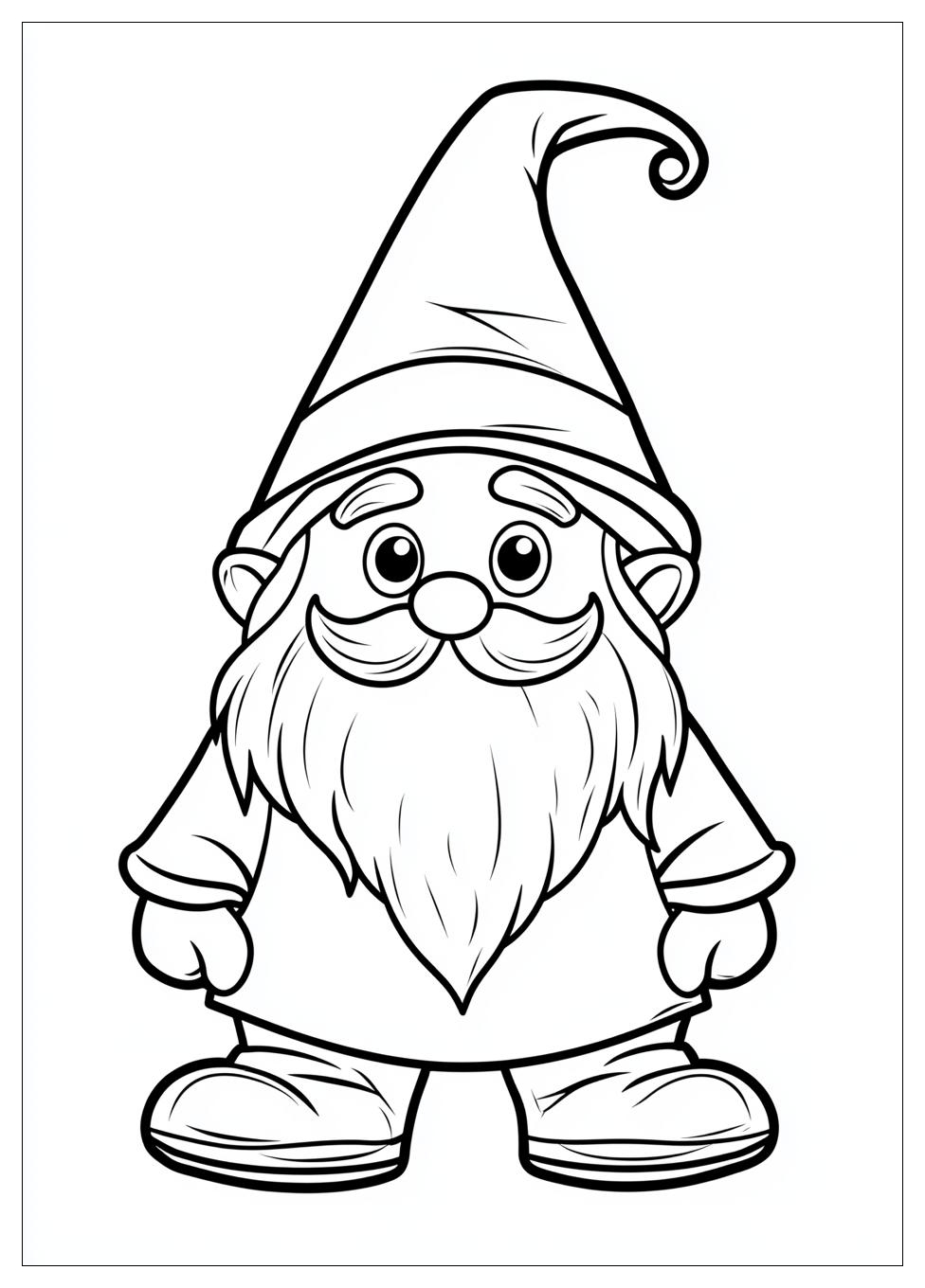 Gnome Coloring Pages-8