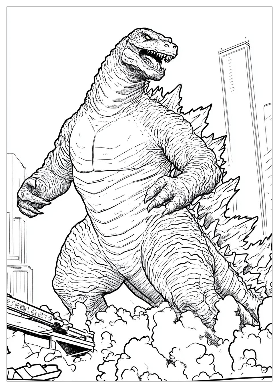 Godzilla Coloring Pages-15