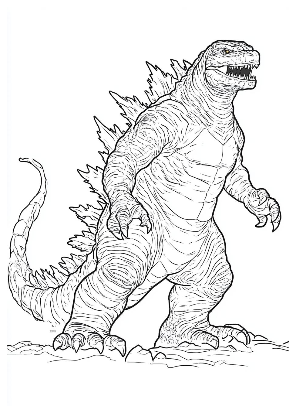 Godzilla Coloring Pages-20