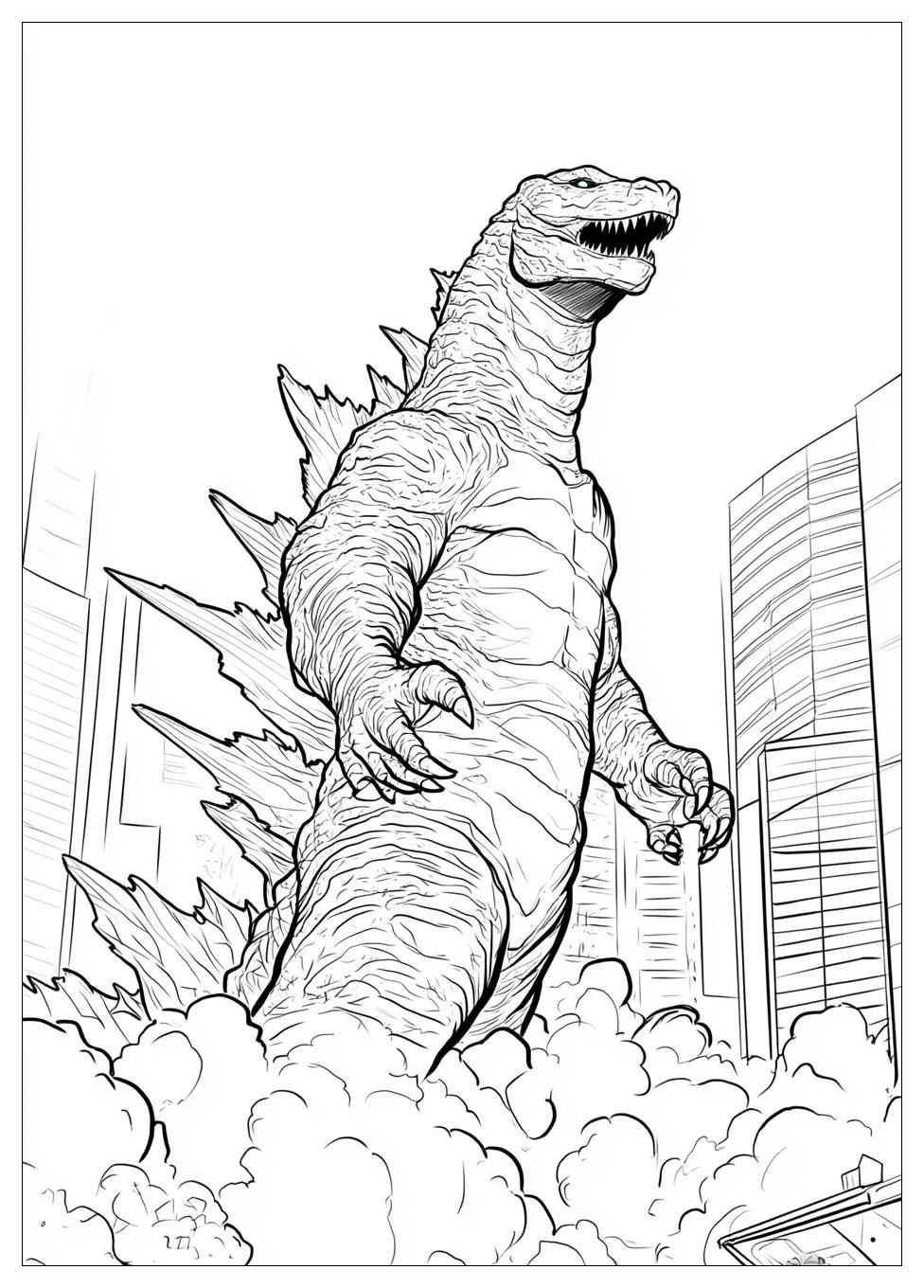 Godzilla Coloring Pages-5