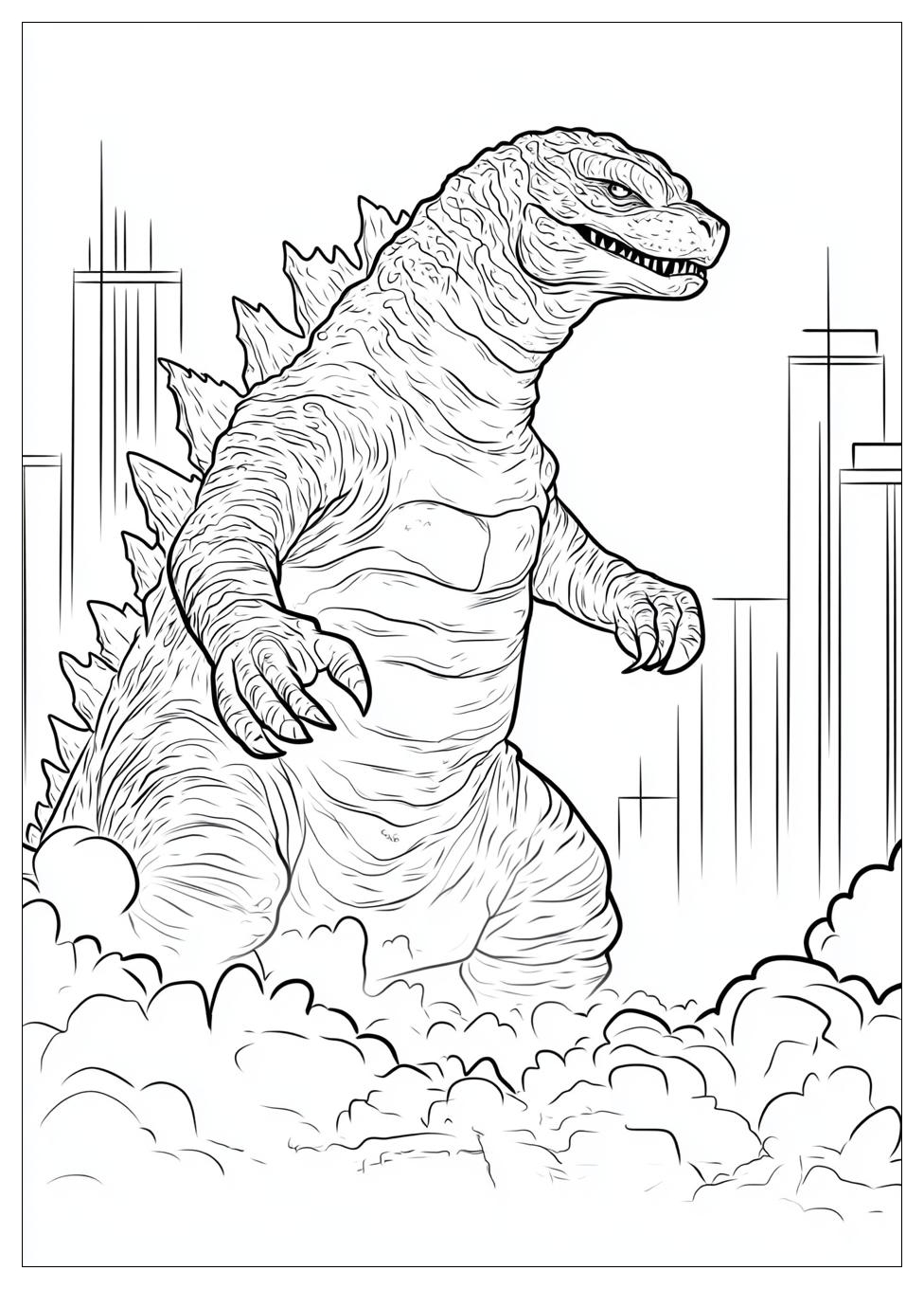 Godzilla Coloring Pages-6