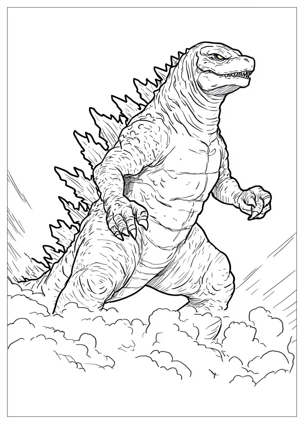 Godzilla Coloring Pages-7