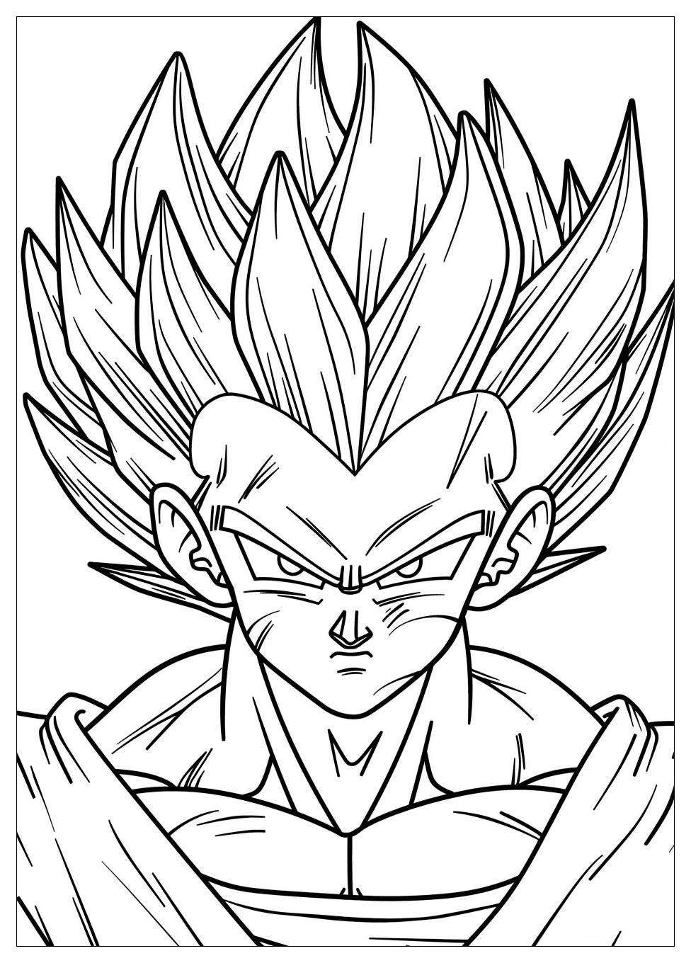 Gogeta Coloring Pages-14