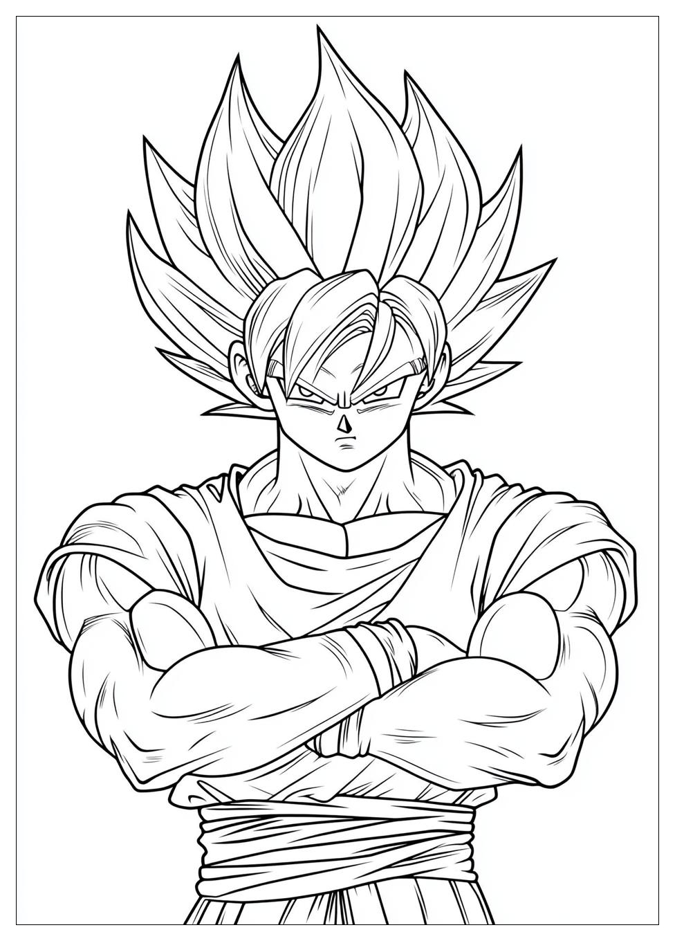 Goku Coloring Pages-1