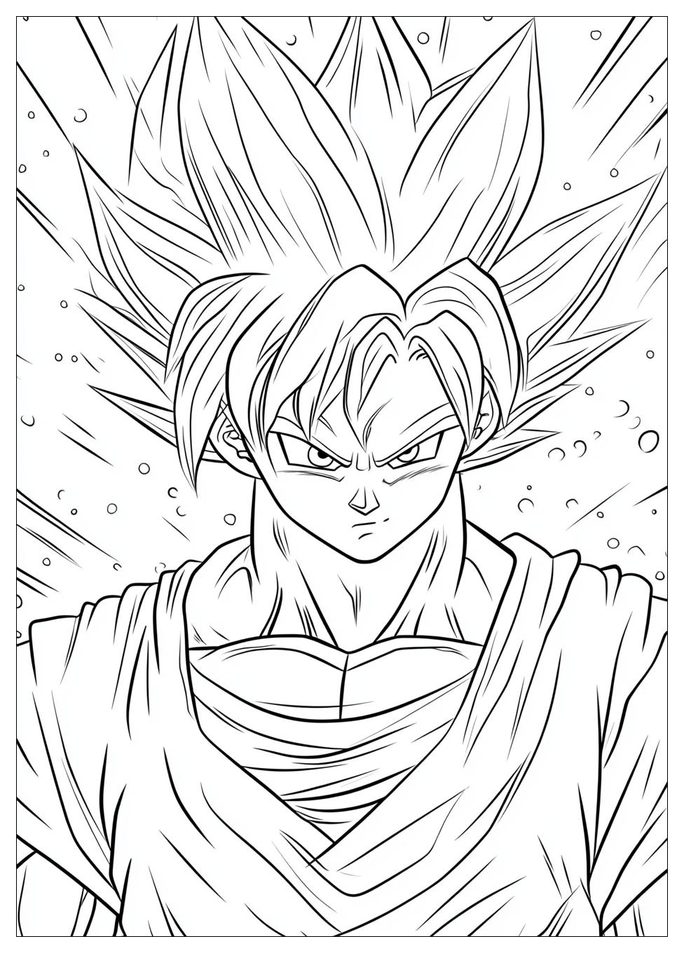 Goku Coloring Pages-10