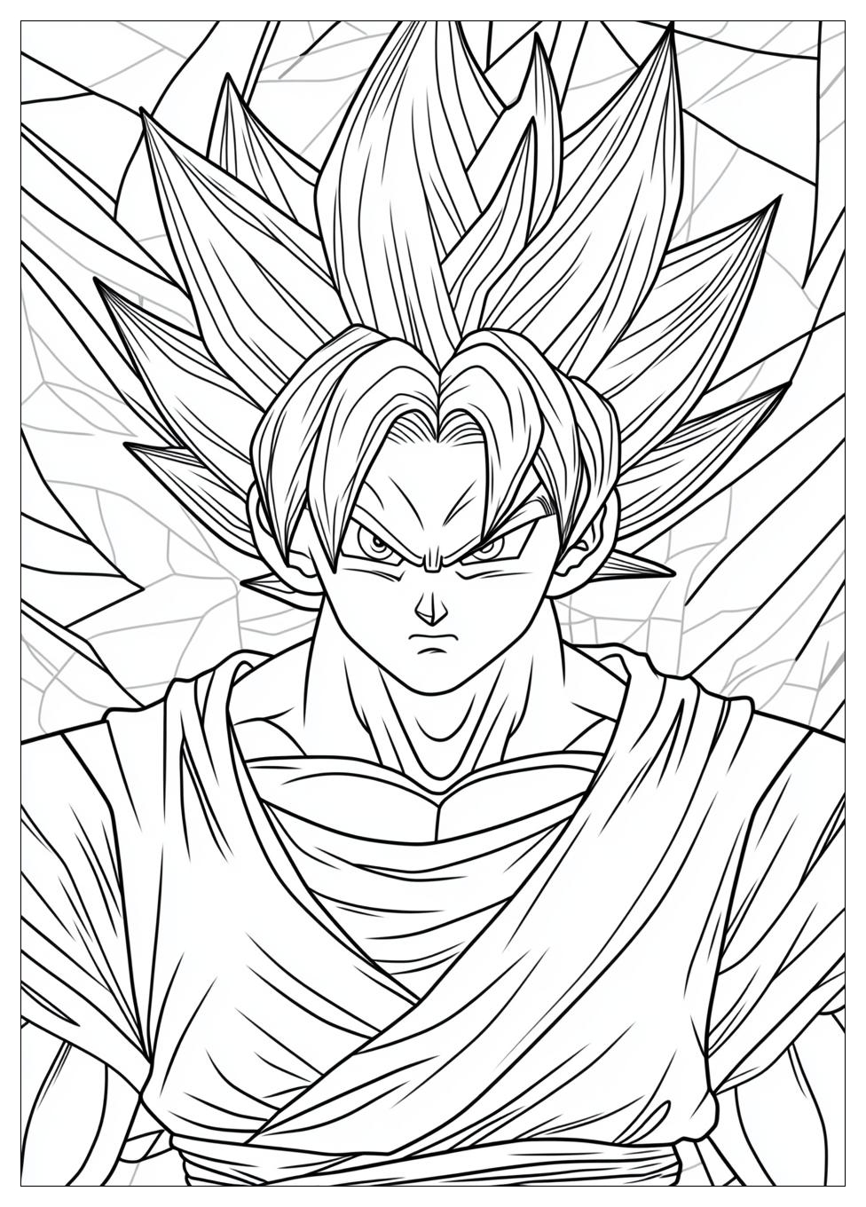 Goku Coloring Pages-3