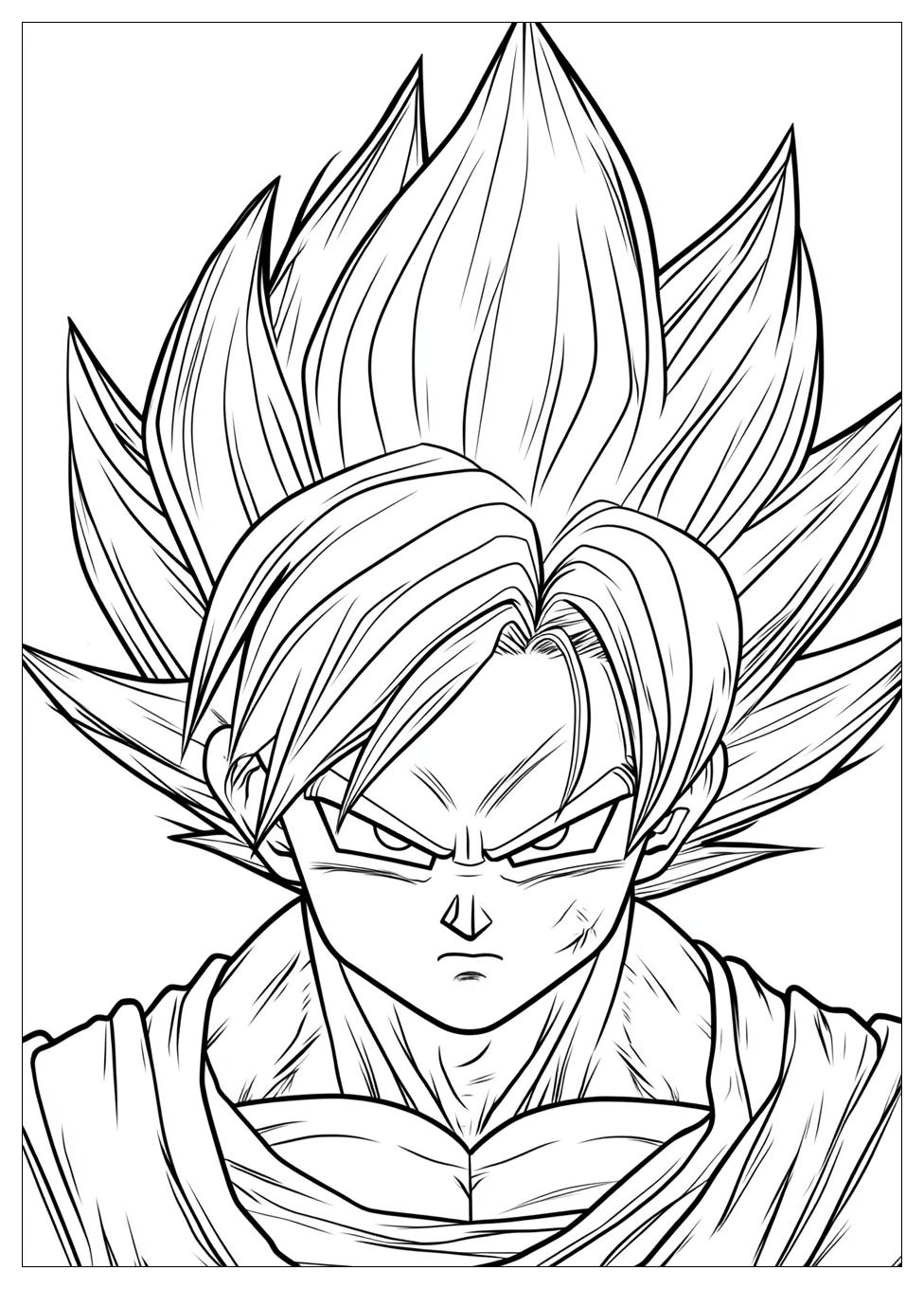 Goku Coloring Pages-5
