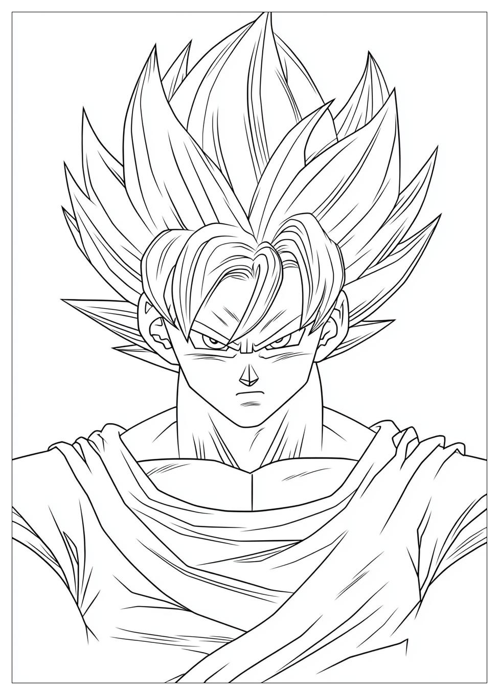 Goku Coloring Pages-7