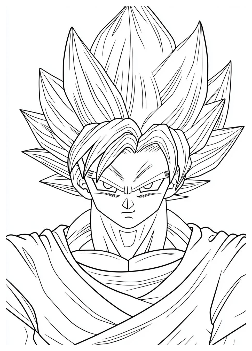 Goku Coloring Pages-8