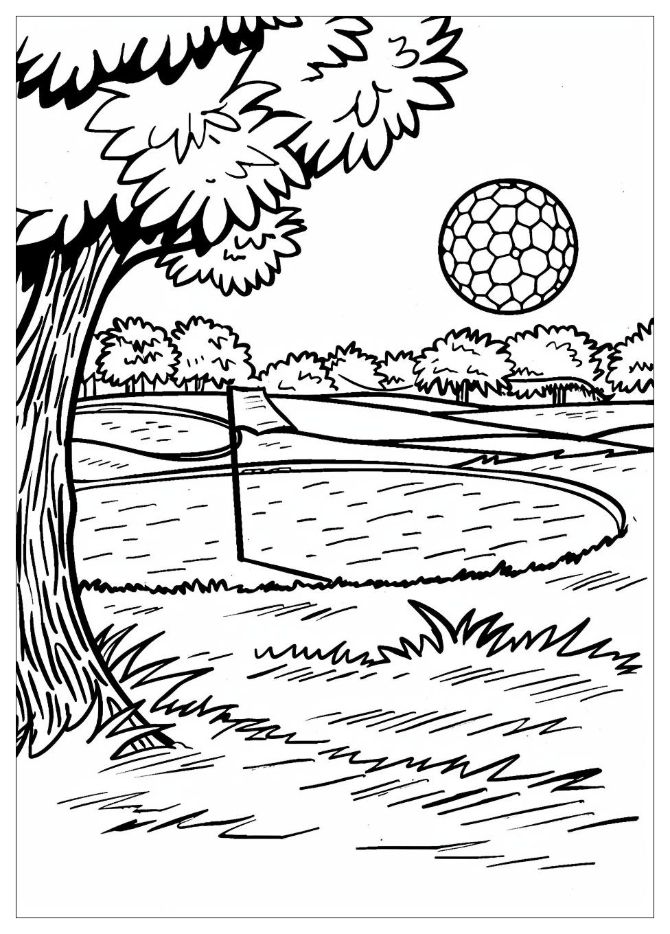 Golf Coloring Pages-12