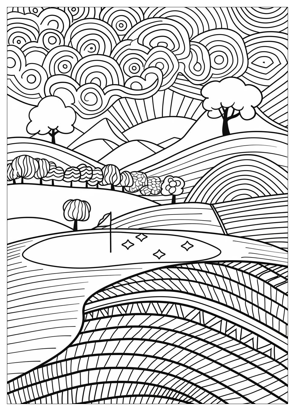 Golf Coloring Pages-2