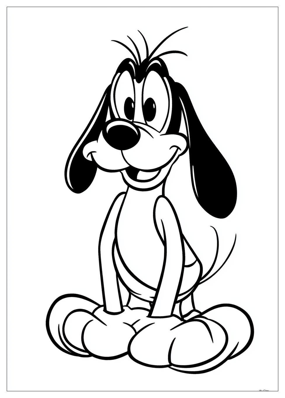 Goofy Coloring Pages-1