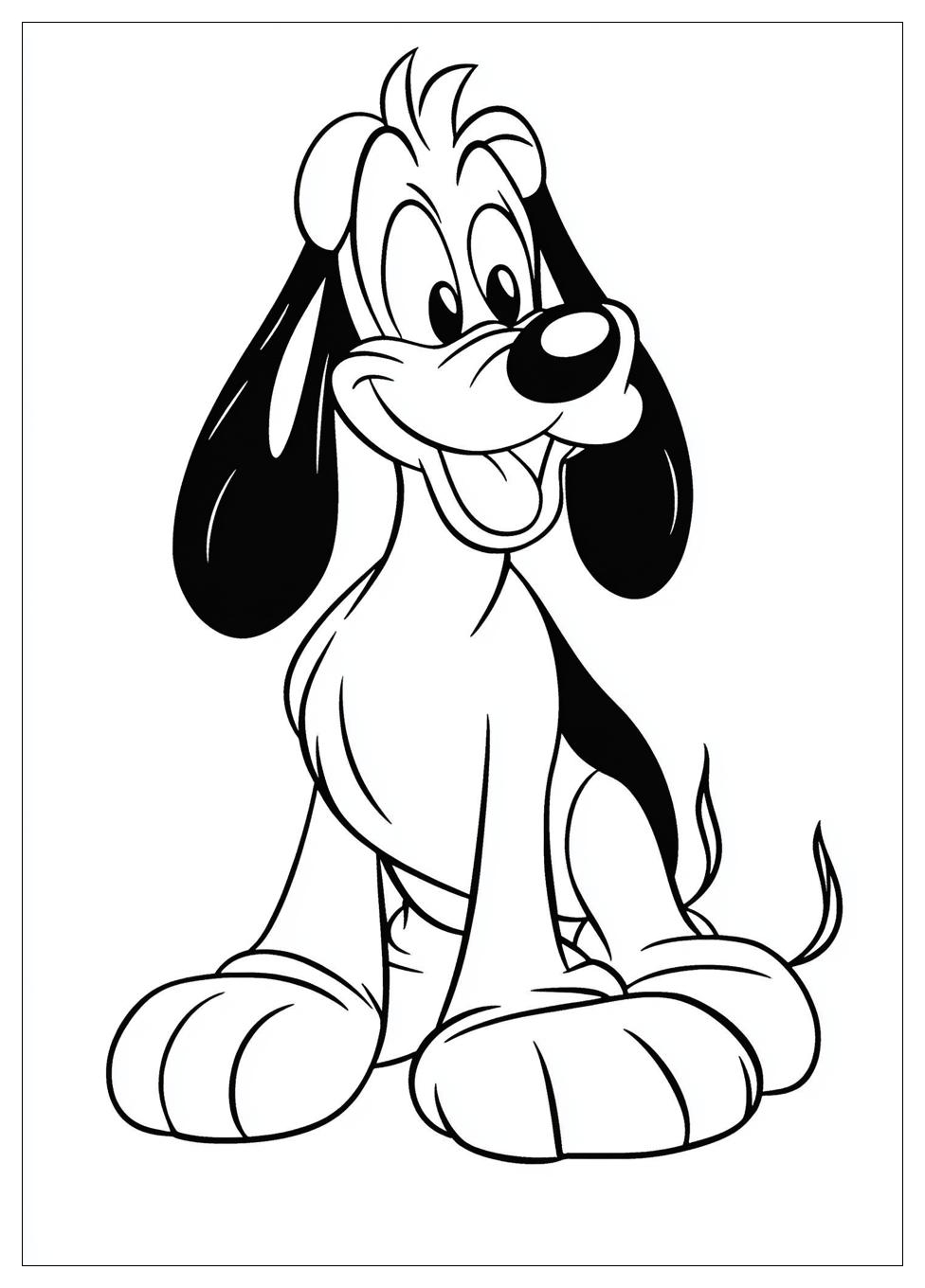 Goofy Coloring Pages-10