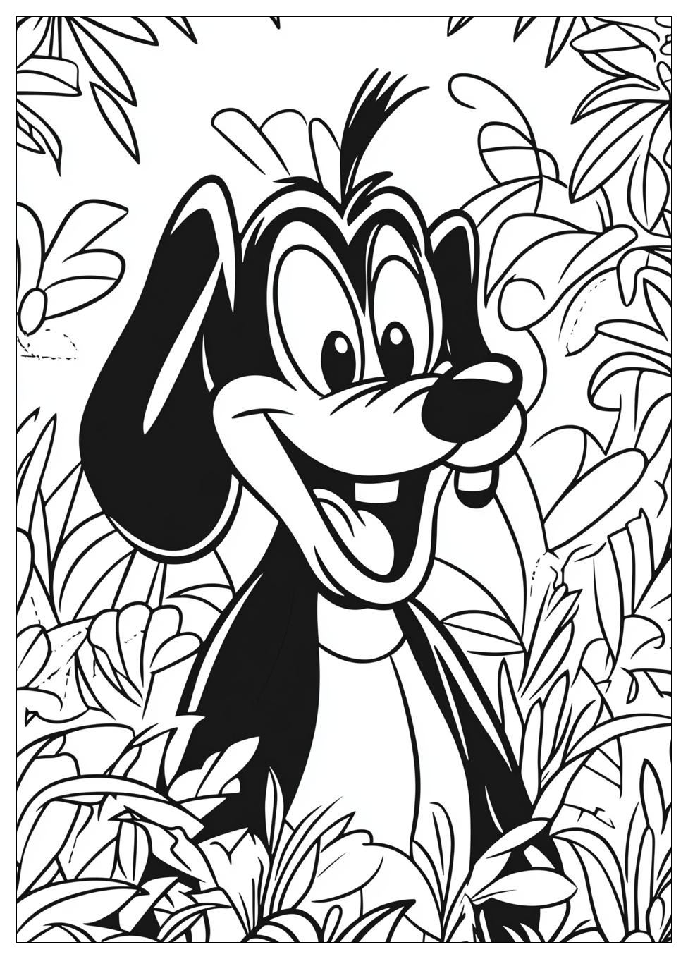 Goofy Coloring Pages-14