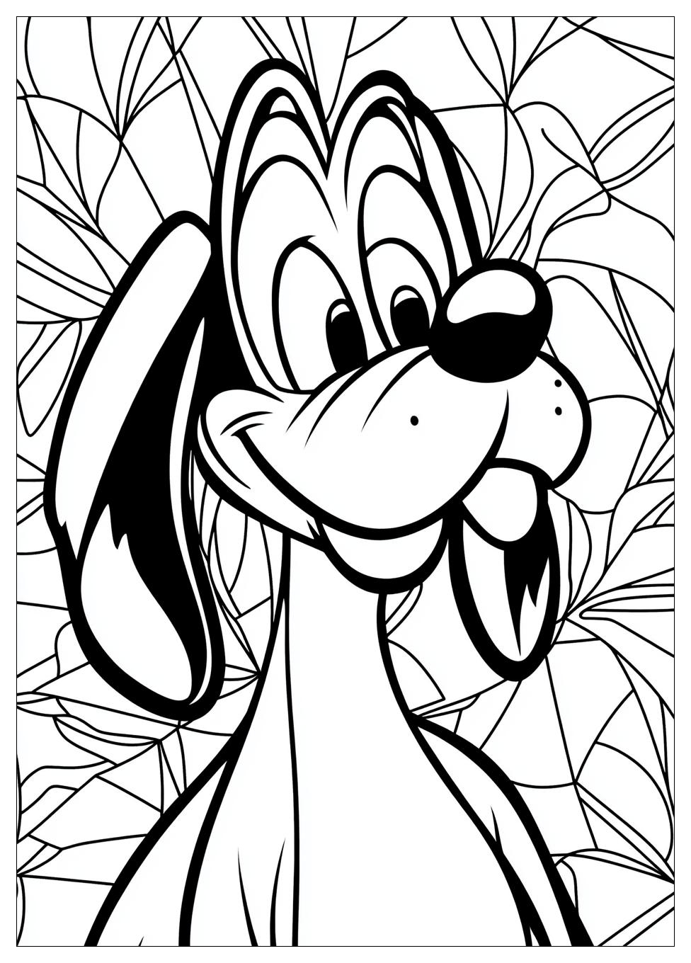 Goofy Coloring Pages-15