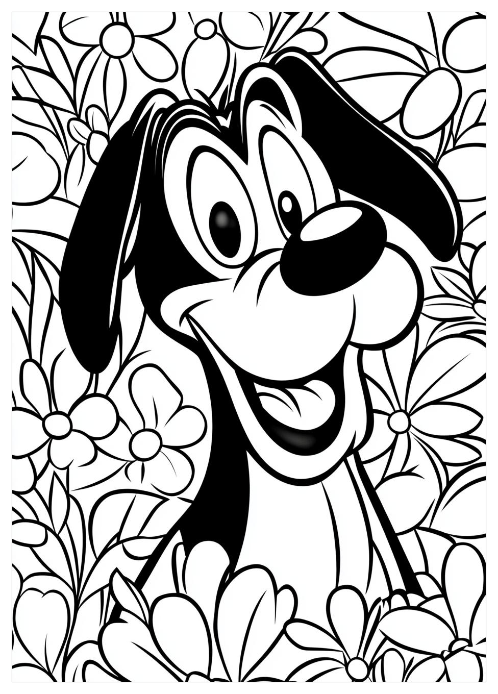 Goofy Coloring Pages-17