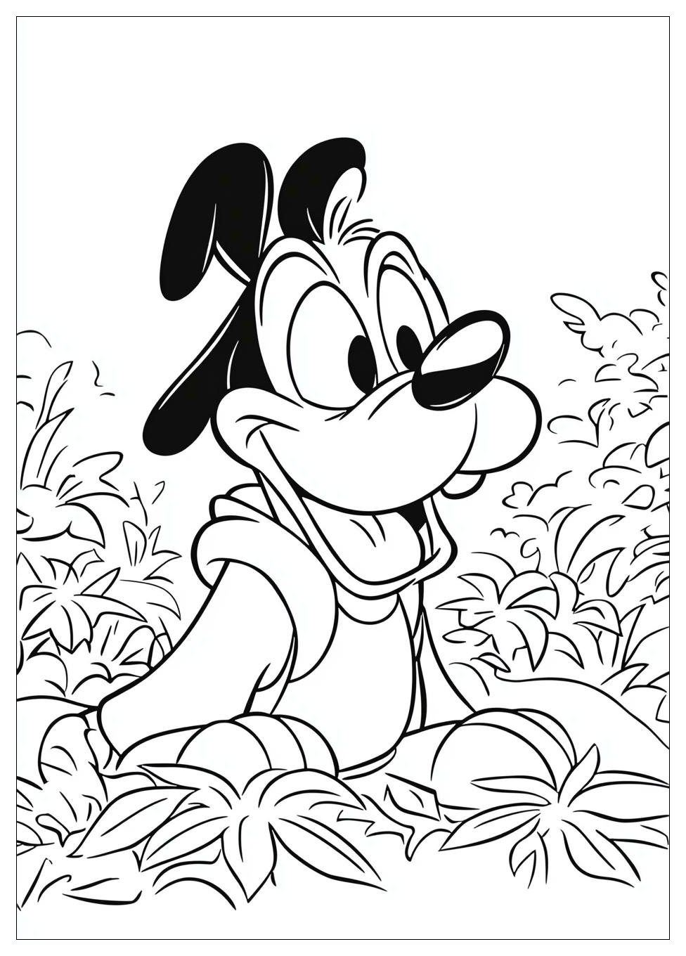 Goofy Coloring Pages-18