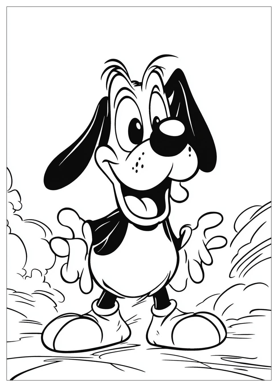 Goofy Coloring Pages-19