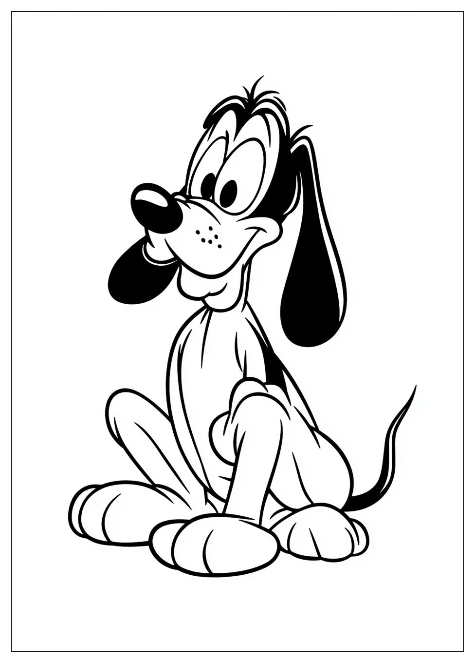 Goofy Coloring Pages-2