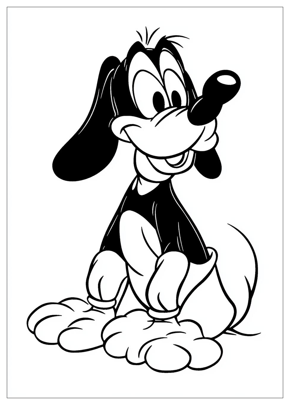 Goofy Coloring Pages-3