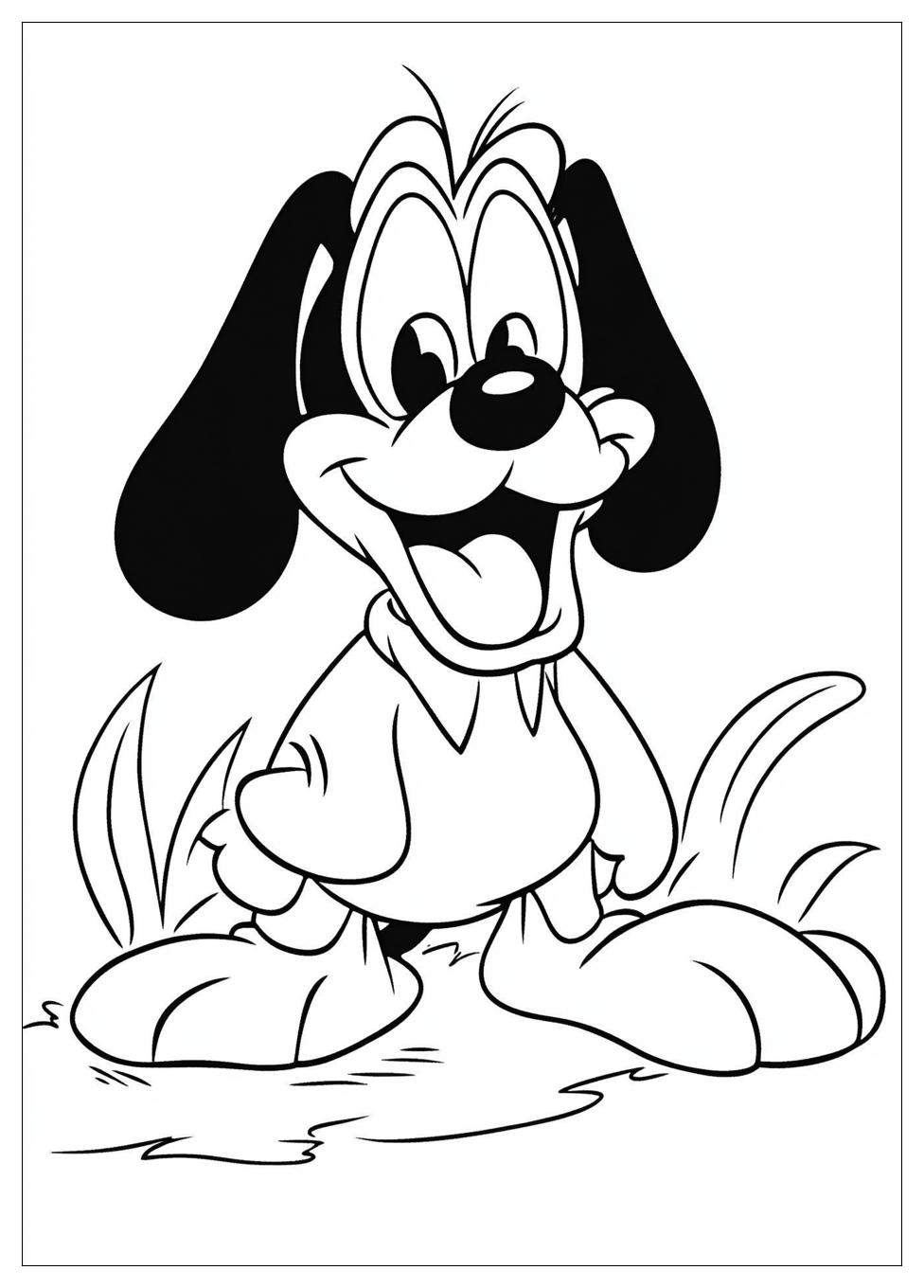 Goofy Coloring Pages-4