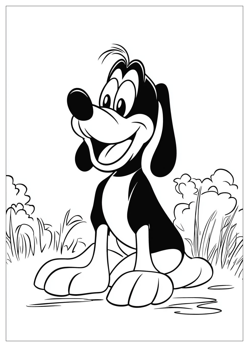 Goofy Coloring Pages-5