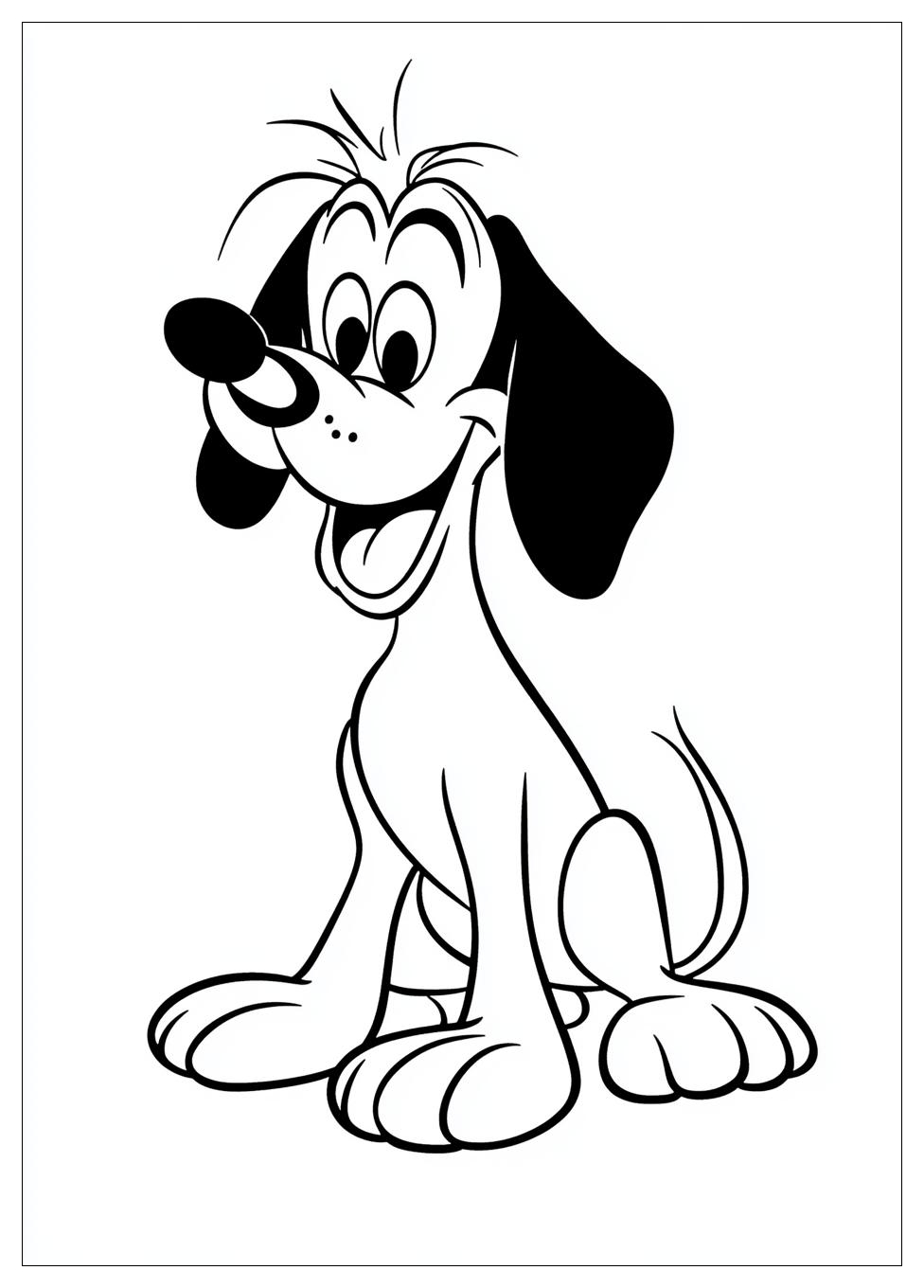 Goofy Coloring Pages-8