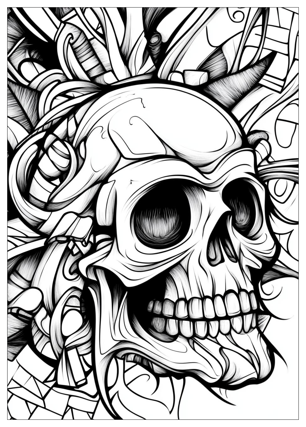 Graffiti Coloring Pages-13