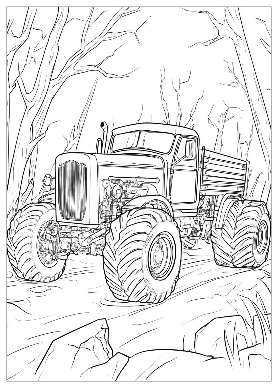 Grave Digger Coloring Pages-10