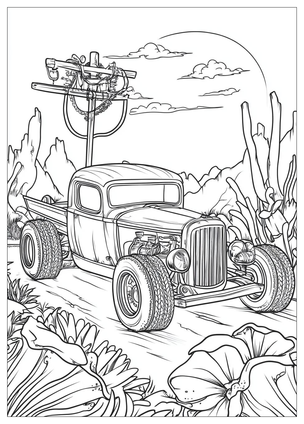 Grave Digger Coloring Pages-13