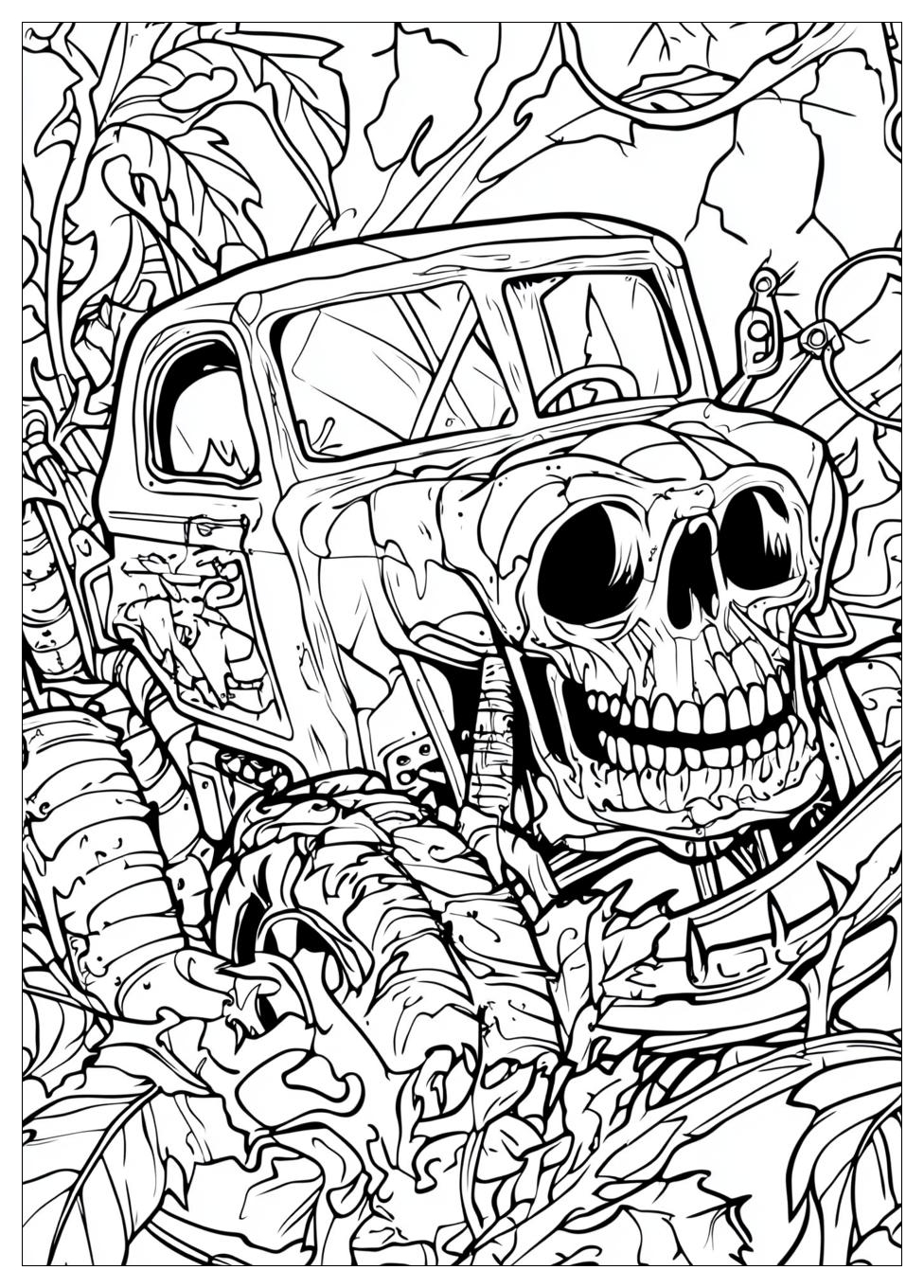 Grave Digger Coloring Pages-15