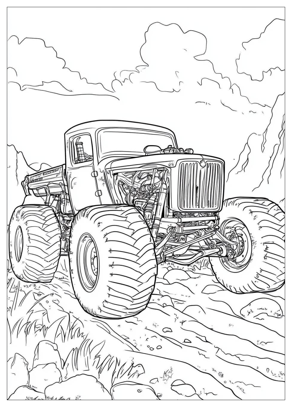 Grave Digger Coloring Pages-17