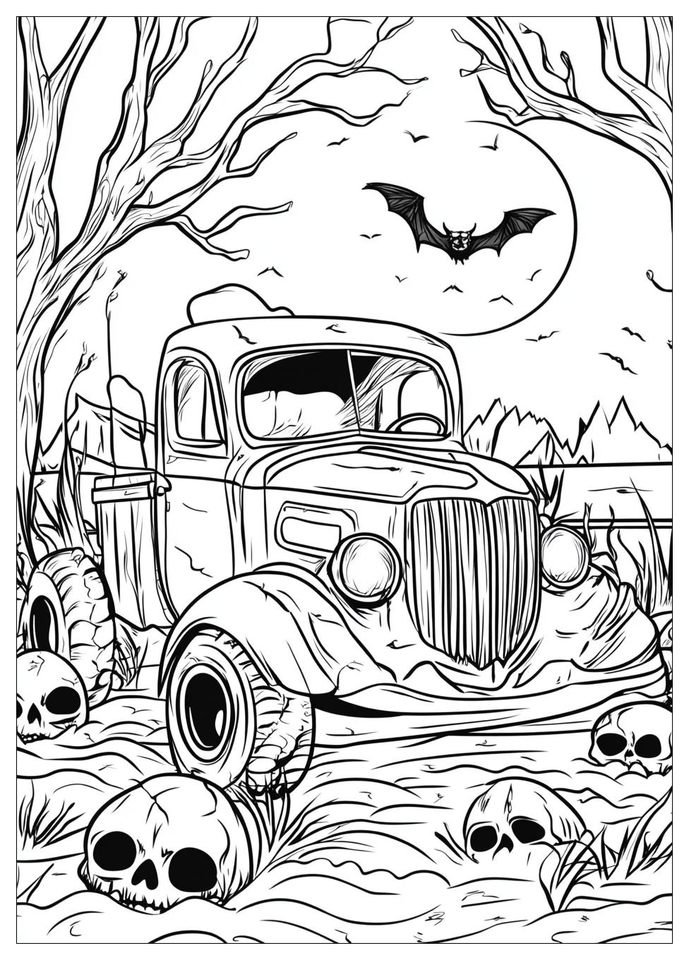 Grave Digger Coloring Pages-18