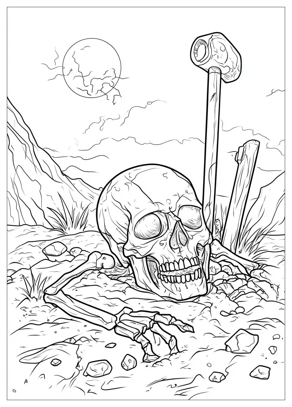 Grave Digger Coloring Pages-20