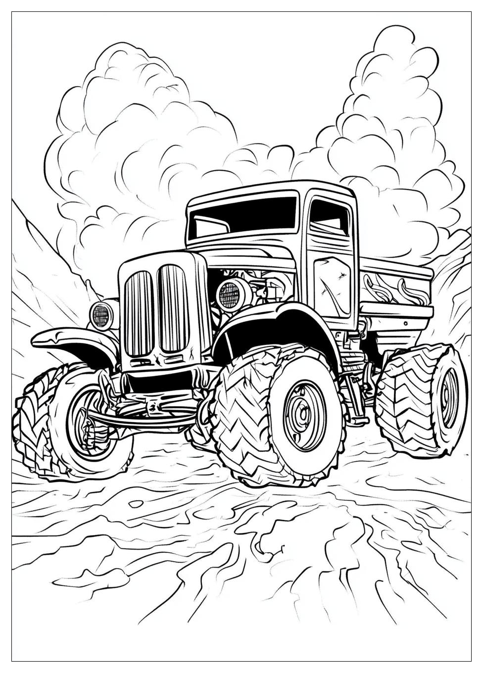 Grave Digger Coloring Pages-3