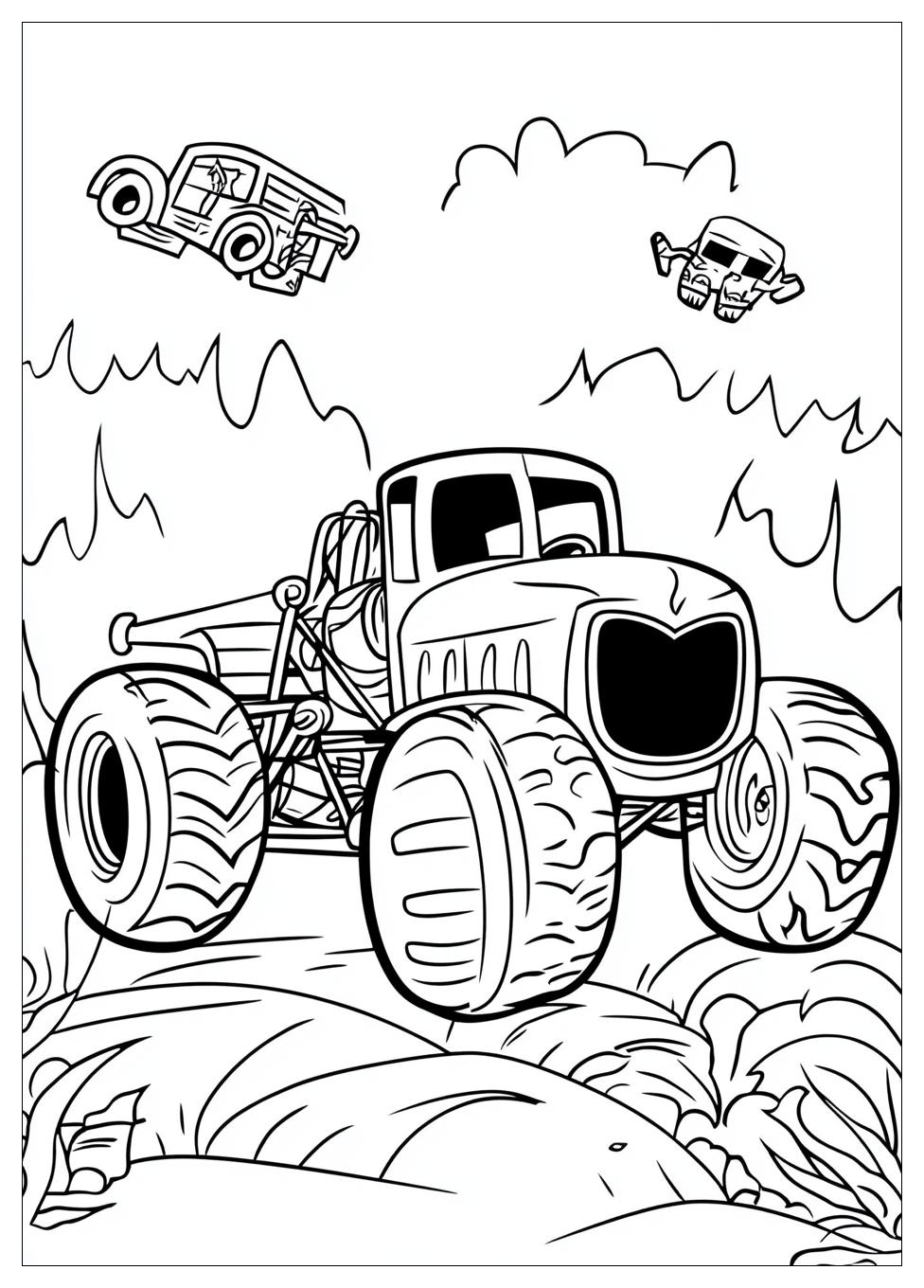 Grave Digger Coloring Pages-4