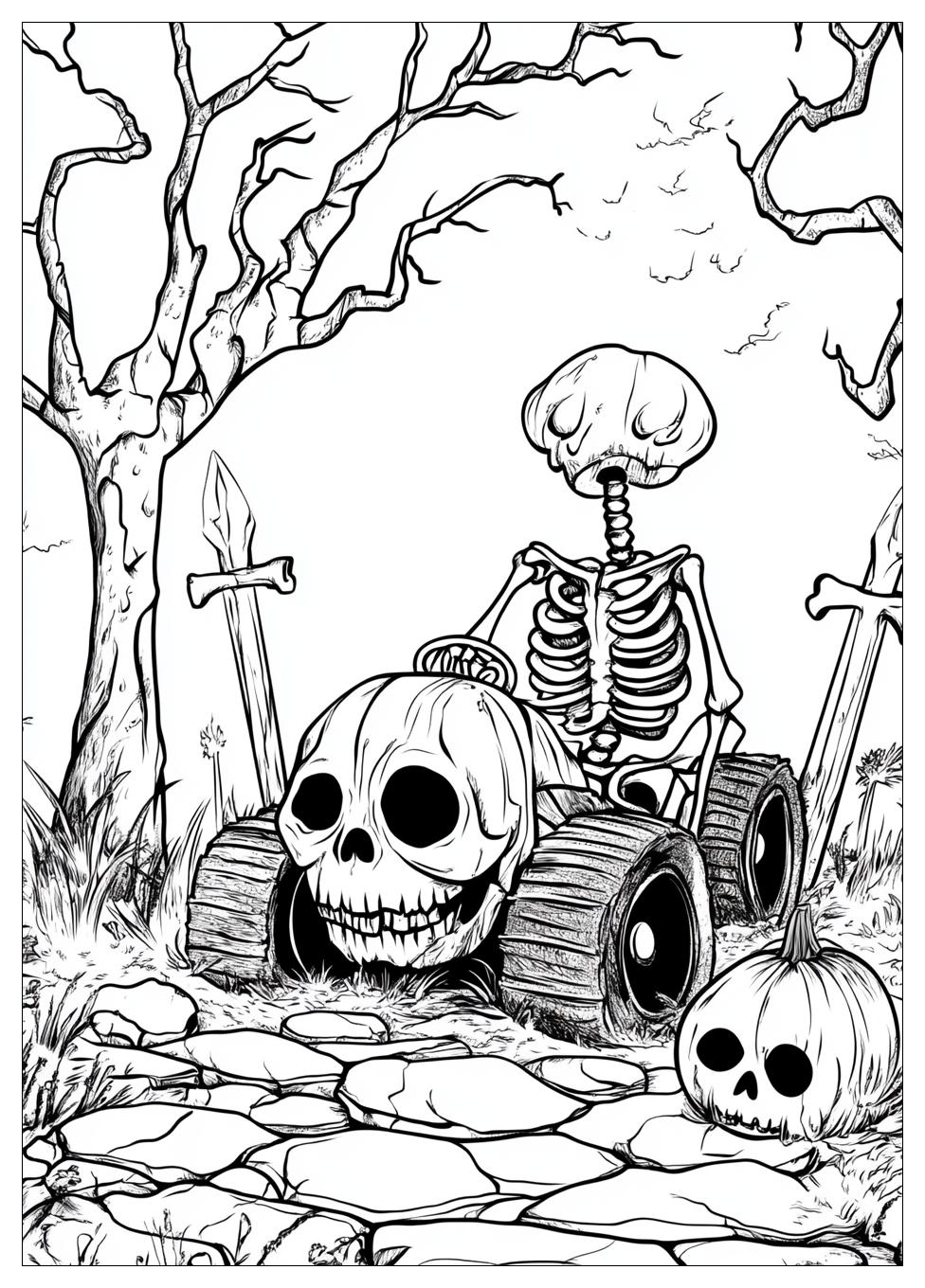 Grave Digger Coloring Pages-5