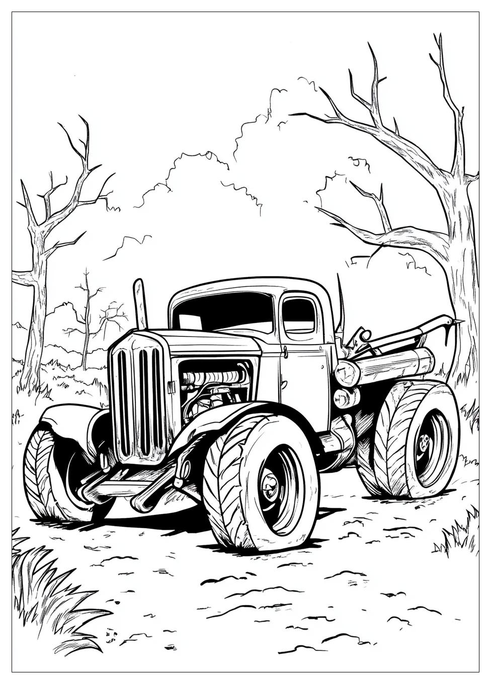 Grave Digger Coloring Pages-9