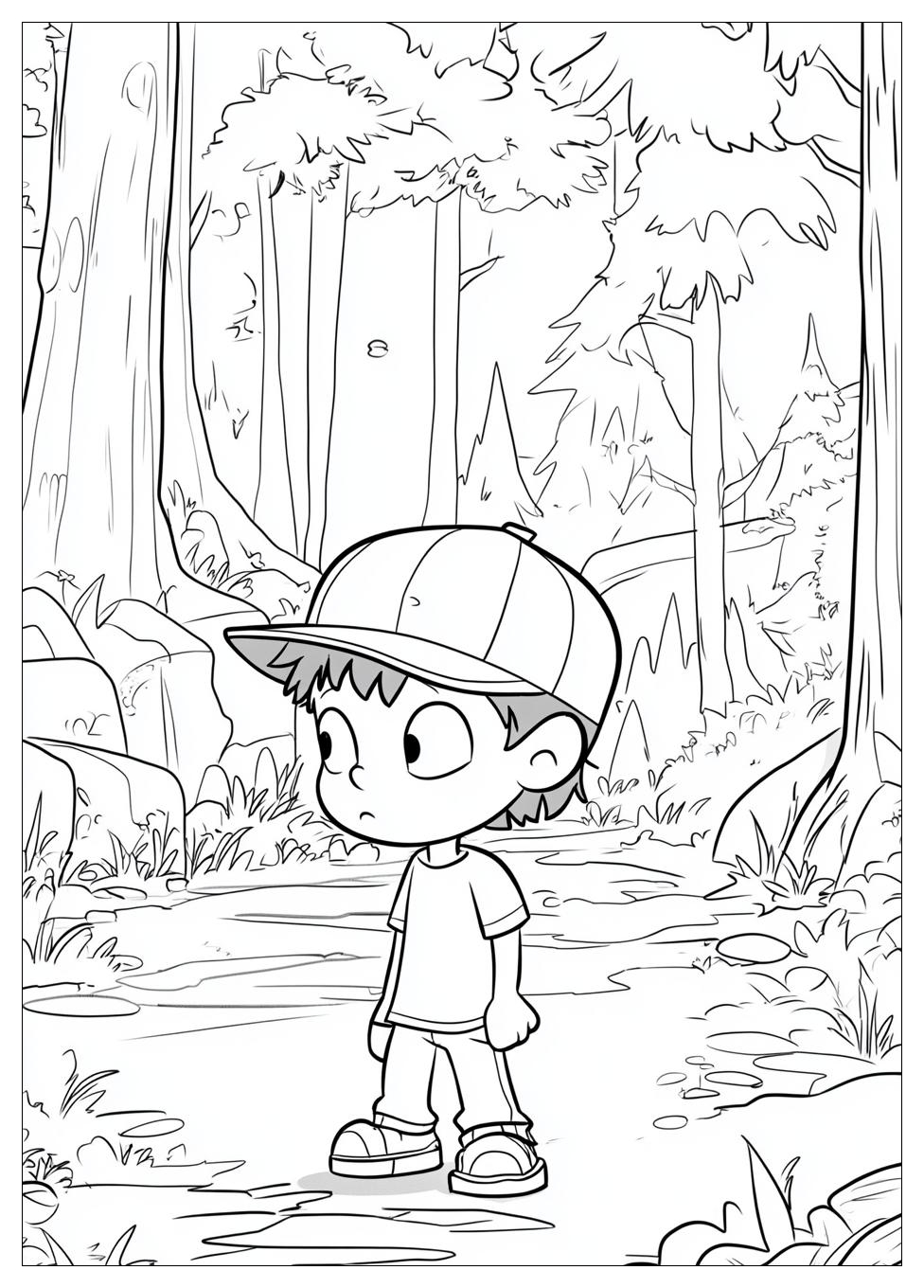 Gravity Falls Coloring Pages-10