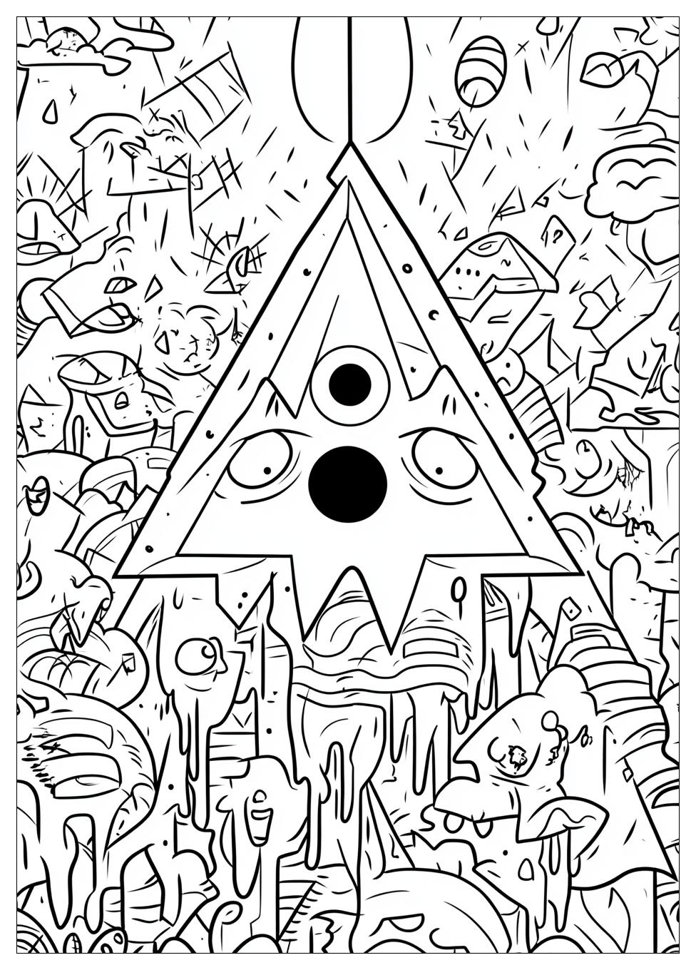 Gravity Falls Coloring Pages-14