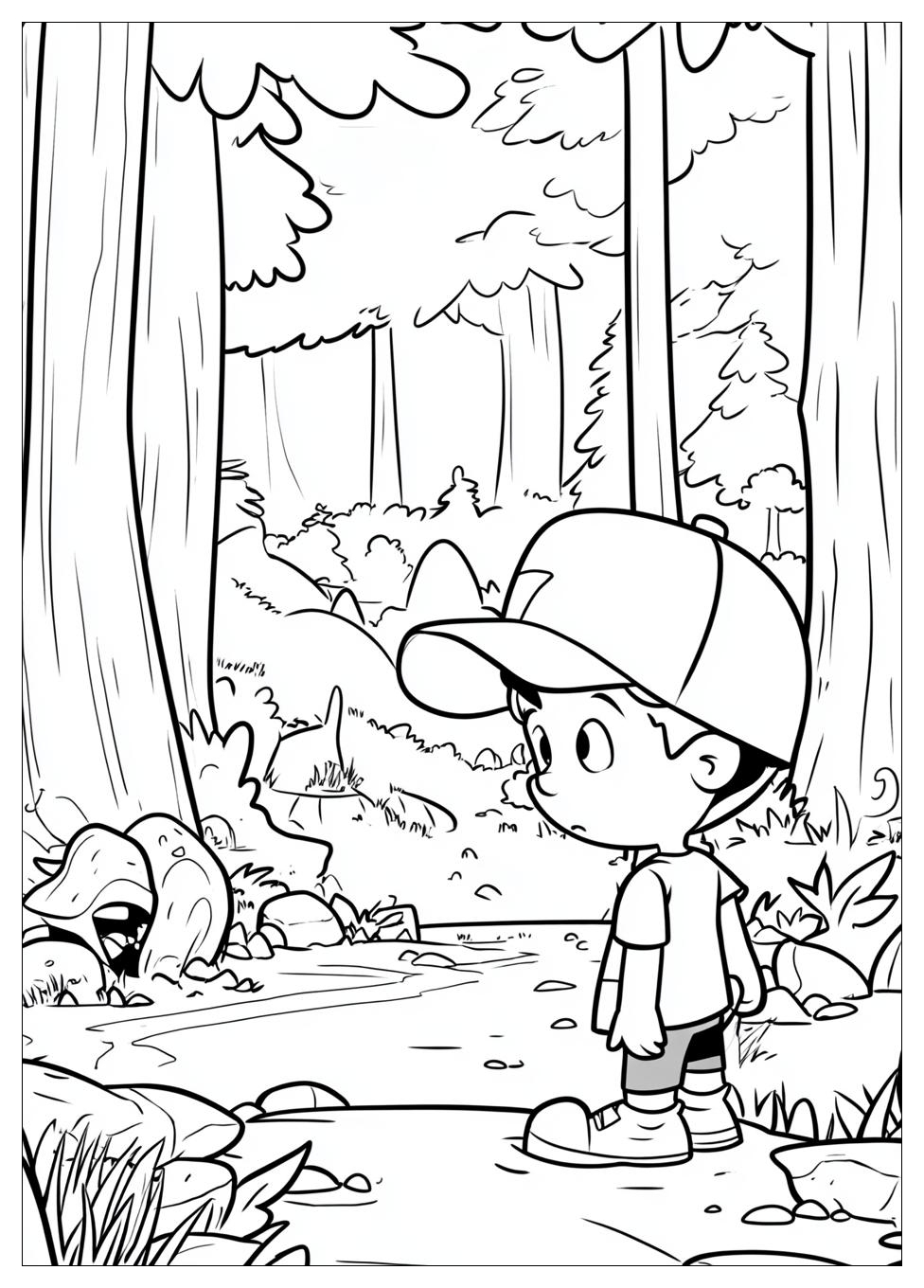 Gravity Falls Coloring Pages-3