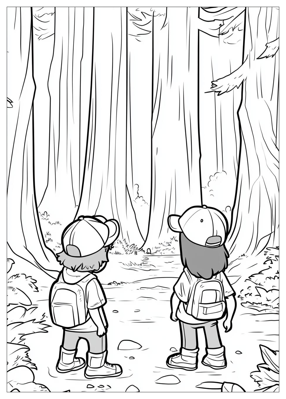 Gravity Falls Coloring Pages-9
