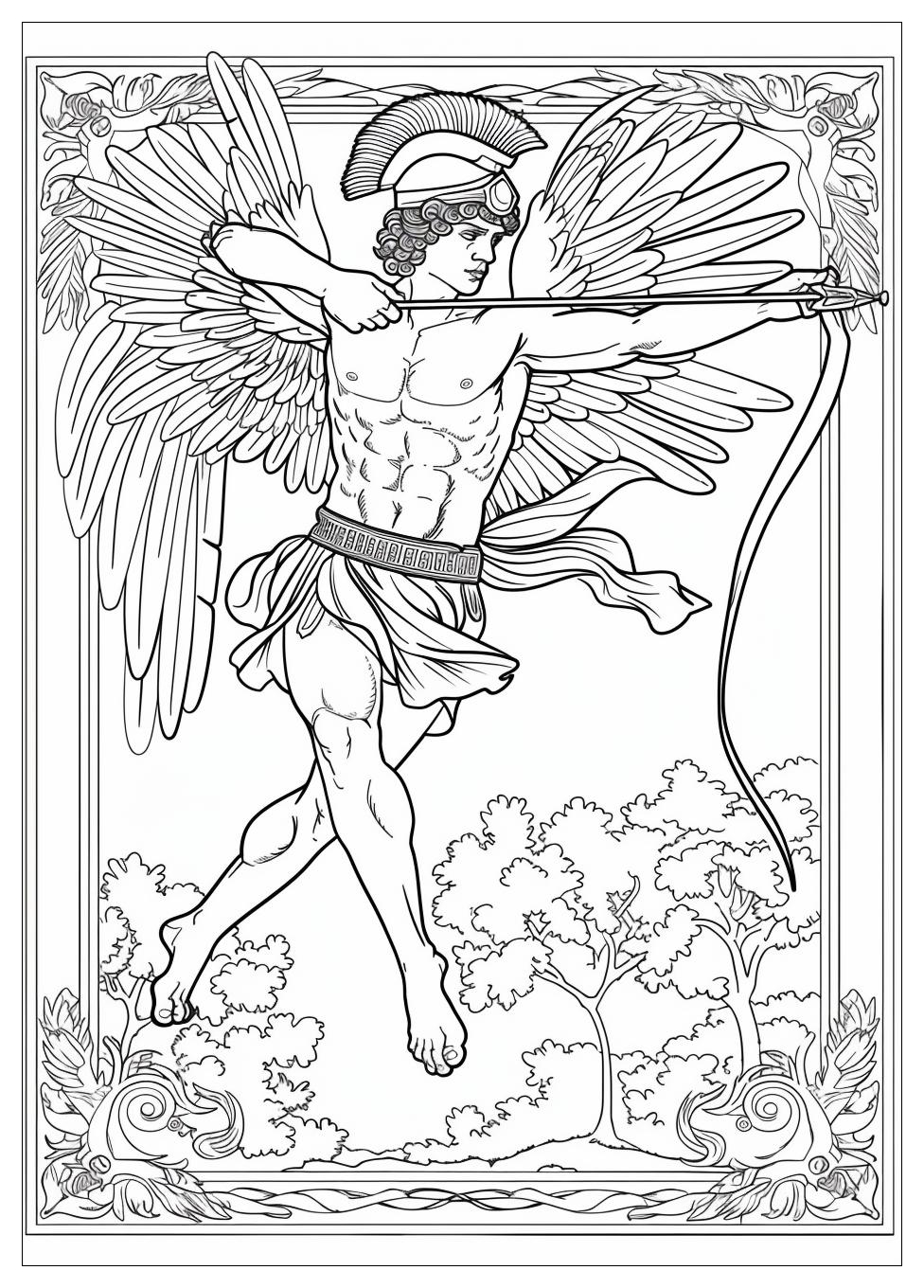 Greek Mythology Coloring Pages-1