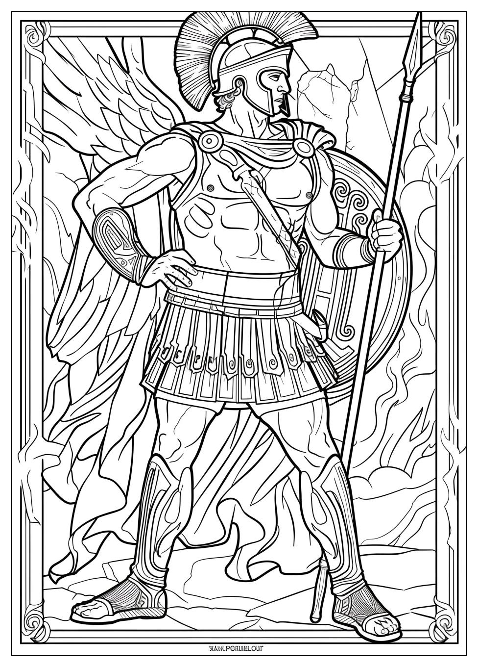 Greek Mythology Coloring Pages-4