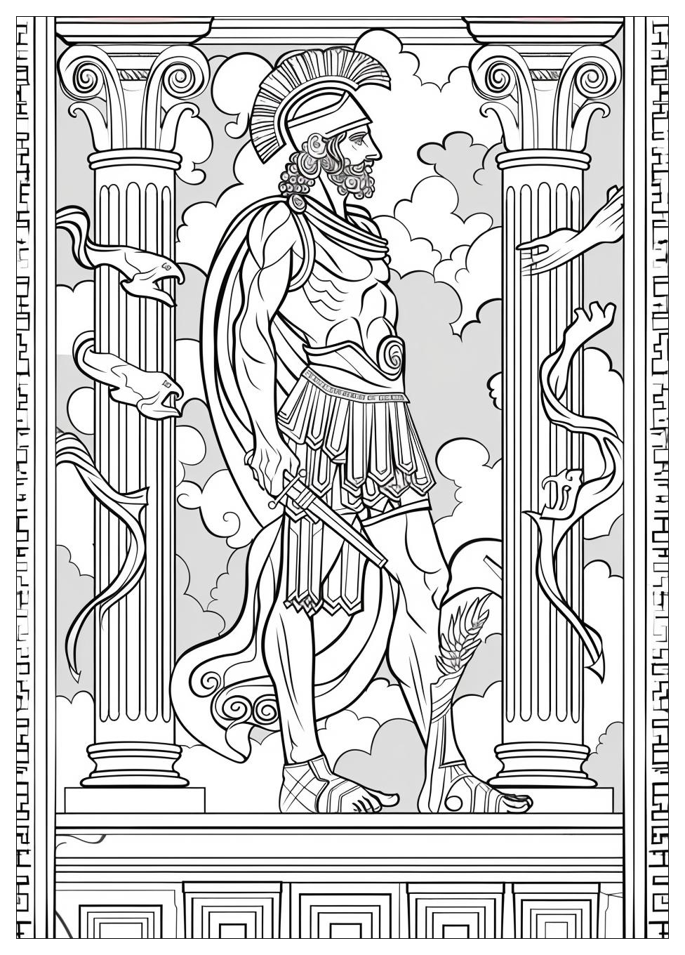 Greek Mythology Coloring Pages-6
