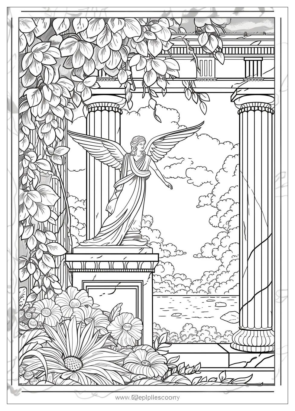 Greek Mythology Coloring Pages-7