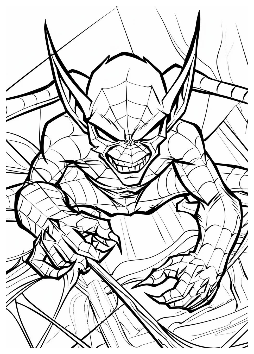 Green Goblin Coloring Pages-12