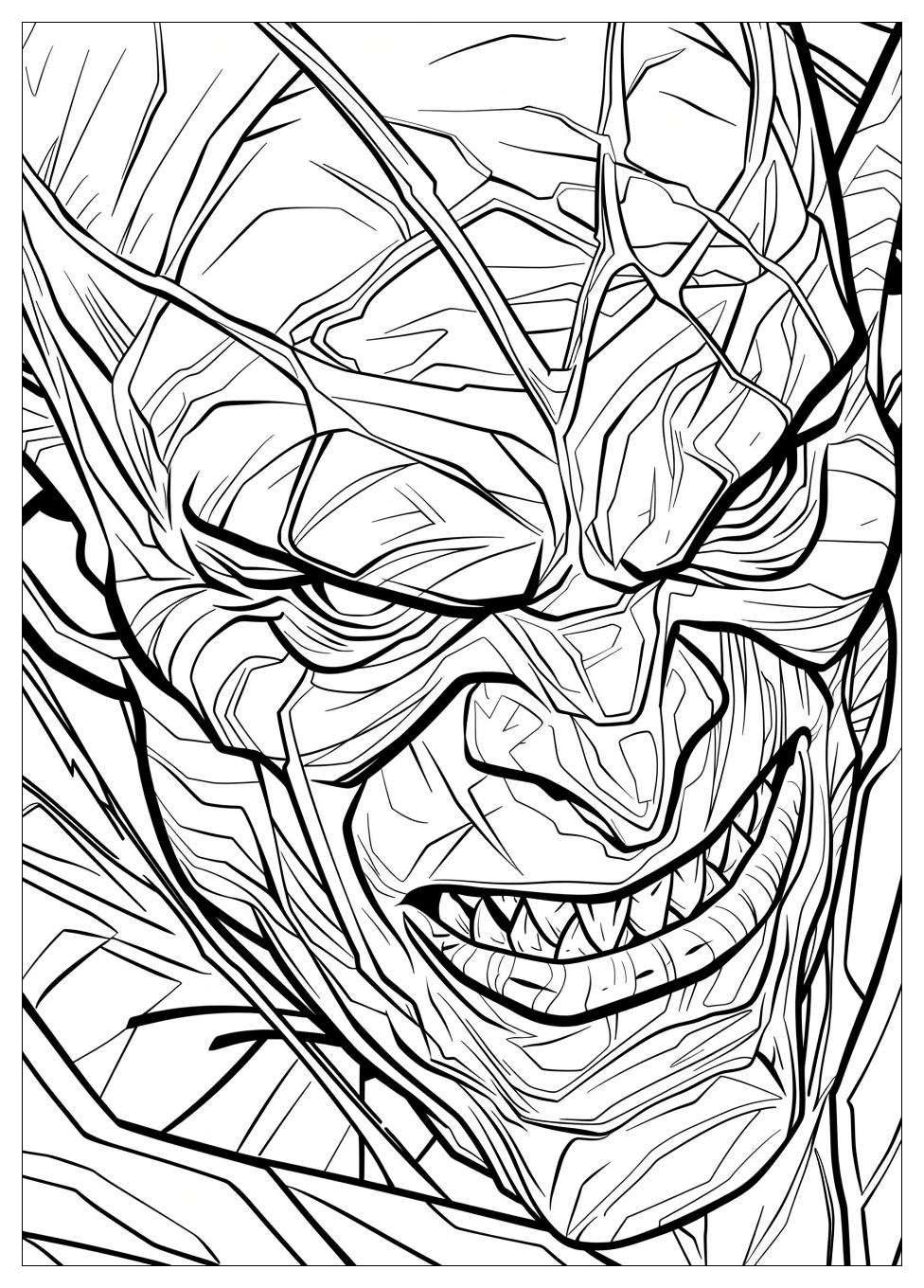 Green Goblin Coloring Pages-15