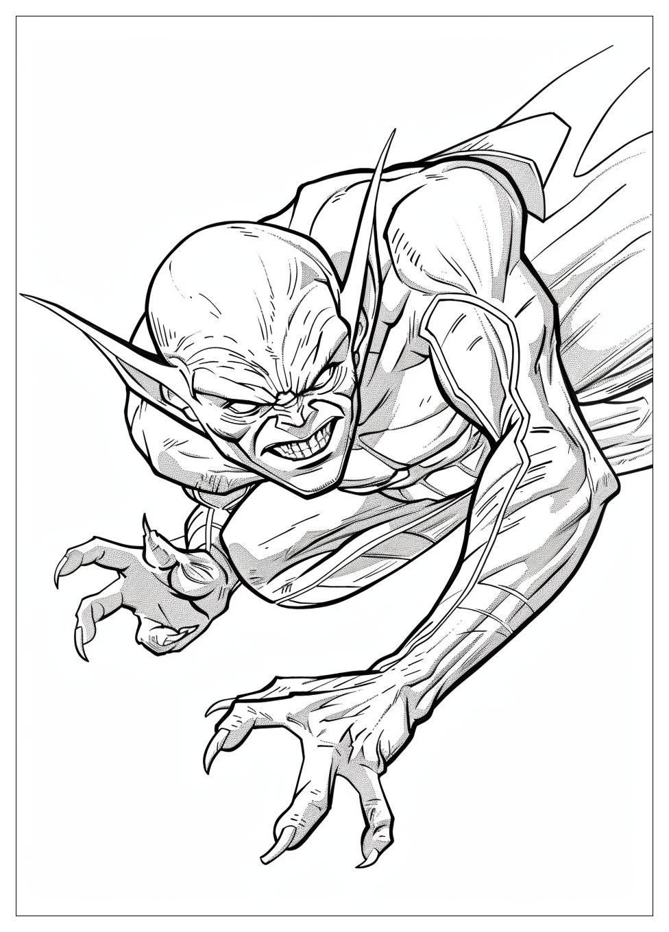 Green Goblin Coloring Pages-18